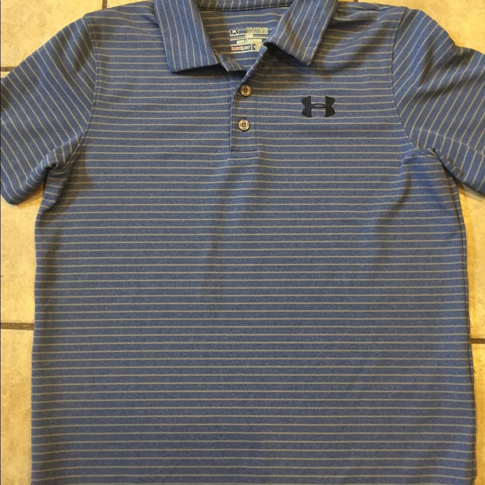 Boys youth xl under Armour collared shirt